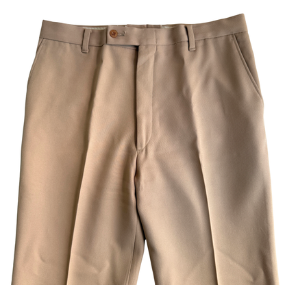1970s Light Brown Dress Pants (31)