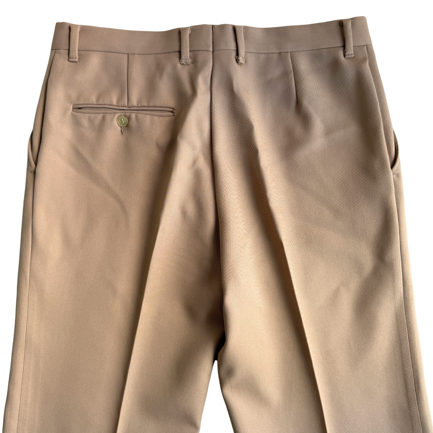 1970s Light Brown Dress Pants (31)