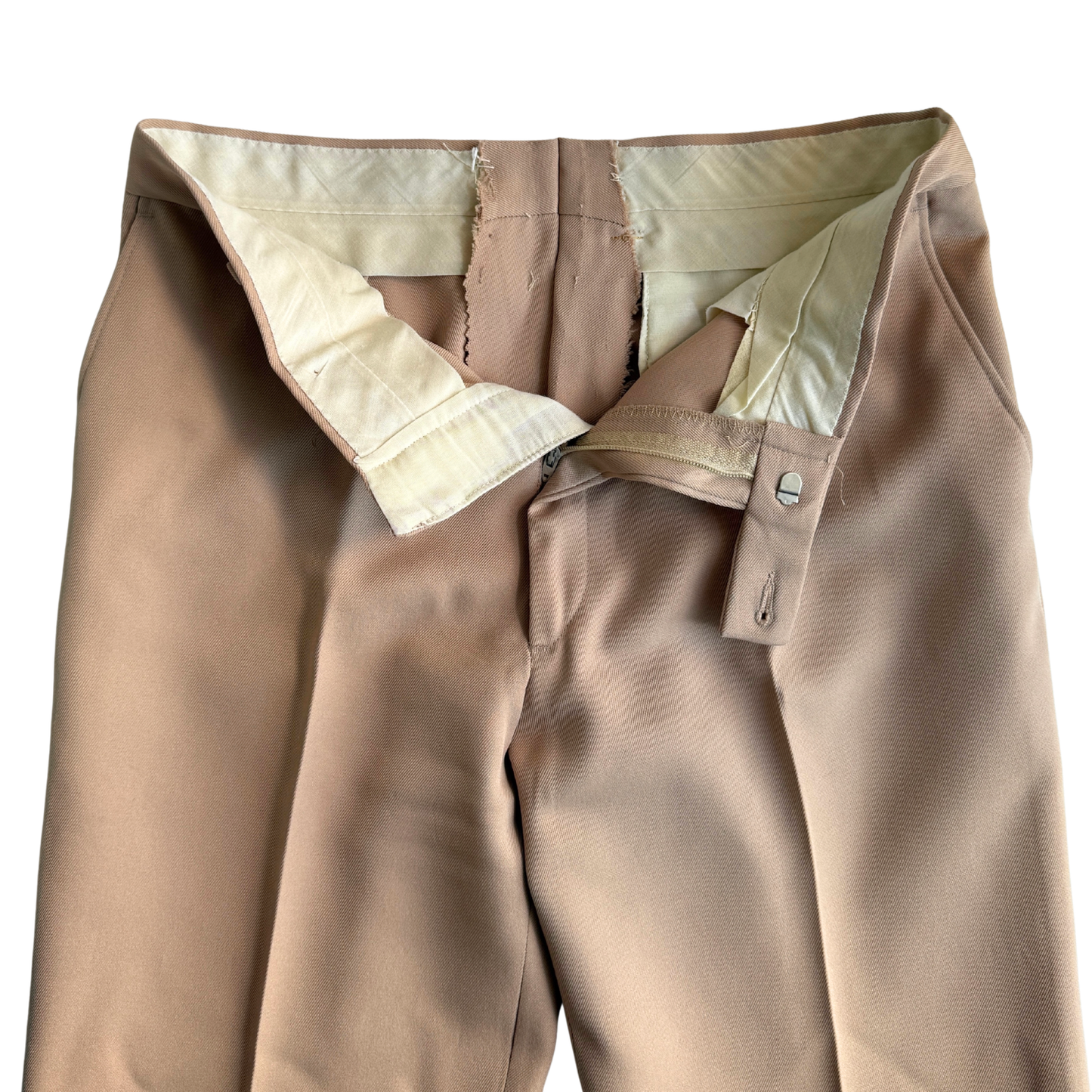 1970s Light Brown Dress Pants (31)