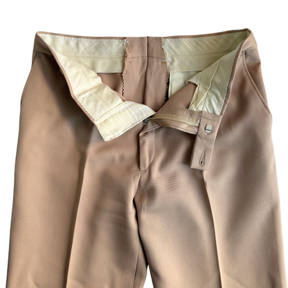 1970s Light Brown Dress Pants (31)