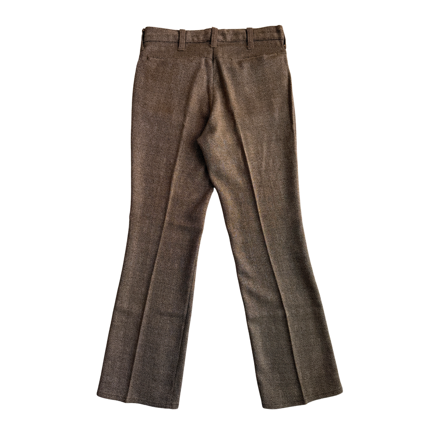 1970s Brown Geometric Mod Pants (31)