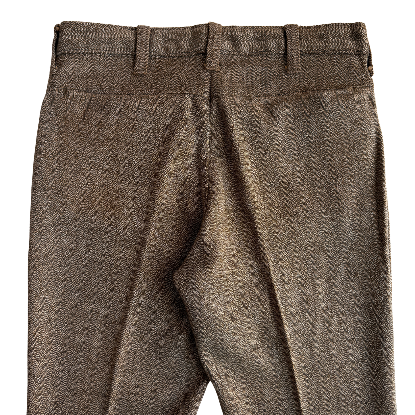 1970s Brown Geometric Mod Pants (31)