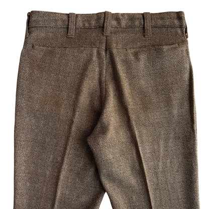 1970s Brown Geometric Mod Pants (31)