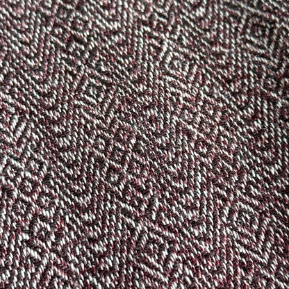 1970s Burgundy Geometric Mod Pants (31)