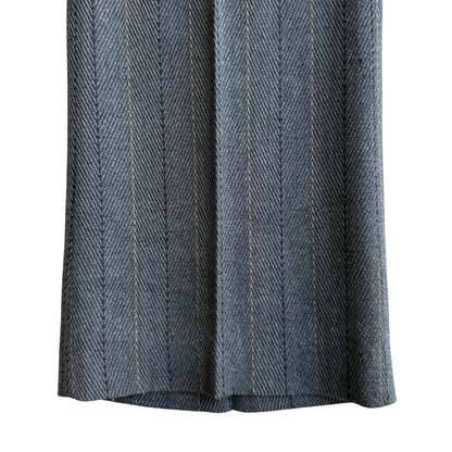 1970s Grey Striped Mod Pants (31)