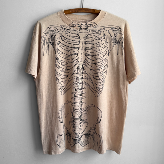 1980s Skeletal Anatomy Leslie Arwin Tee