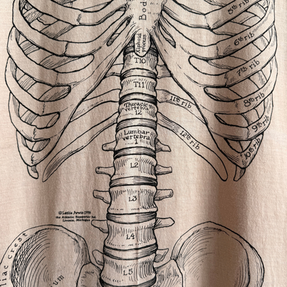 1980s Skeletal Anatomy Leslie Arwin Tee