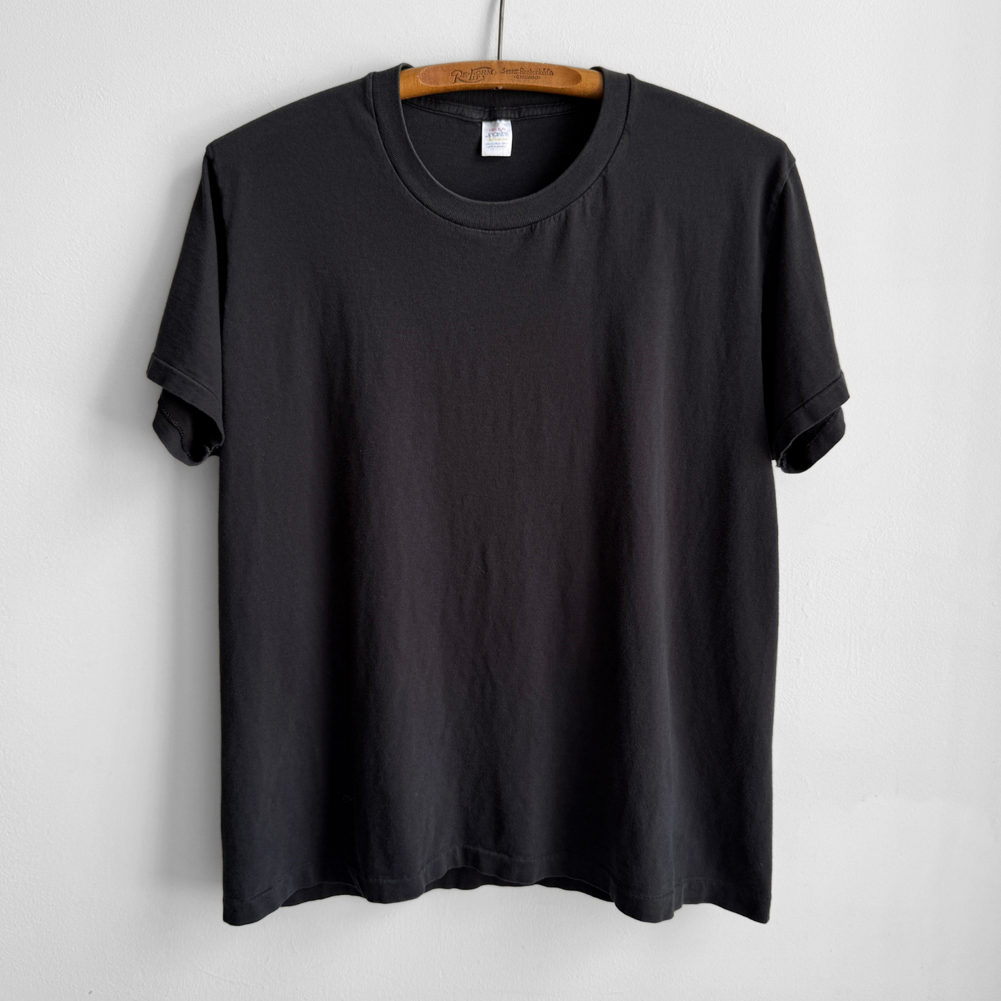 1990s Faded Black Undershirt Tee