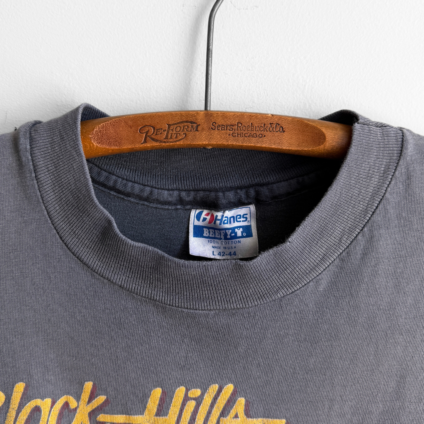 1980s Sturgis Harley Davidson Black Hills Rally Tee