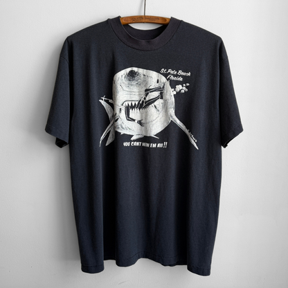 1980s Shark Attack Florida Diving Tee