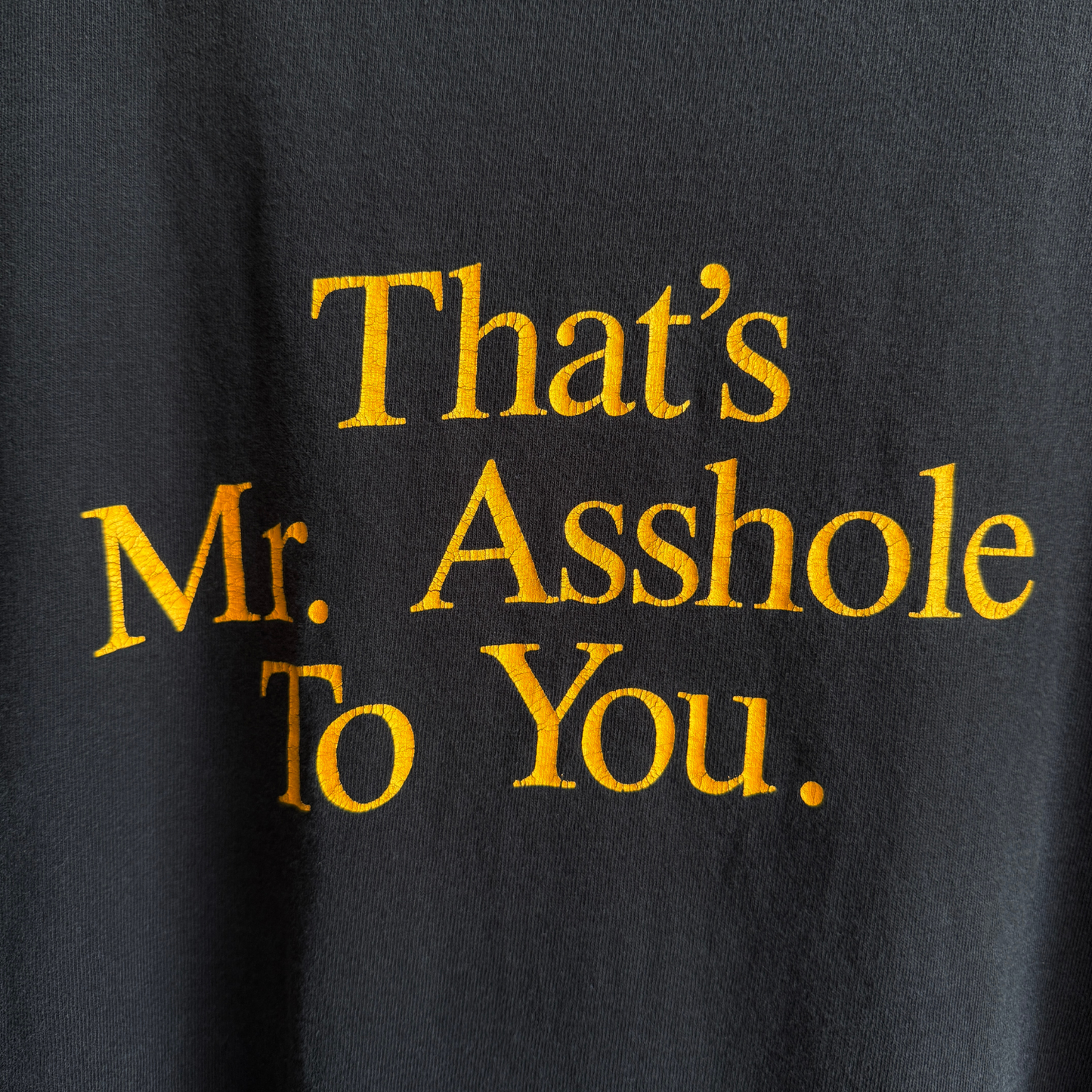 1990s That's Mr. Asshole To You Tee