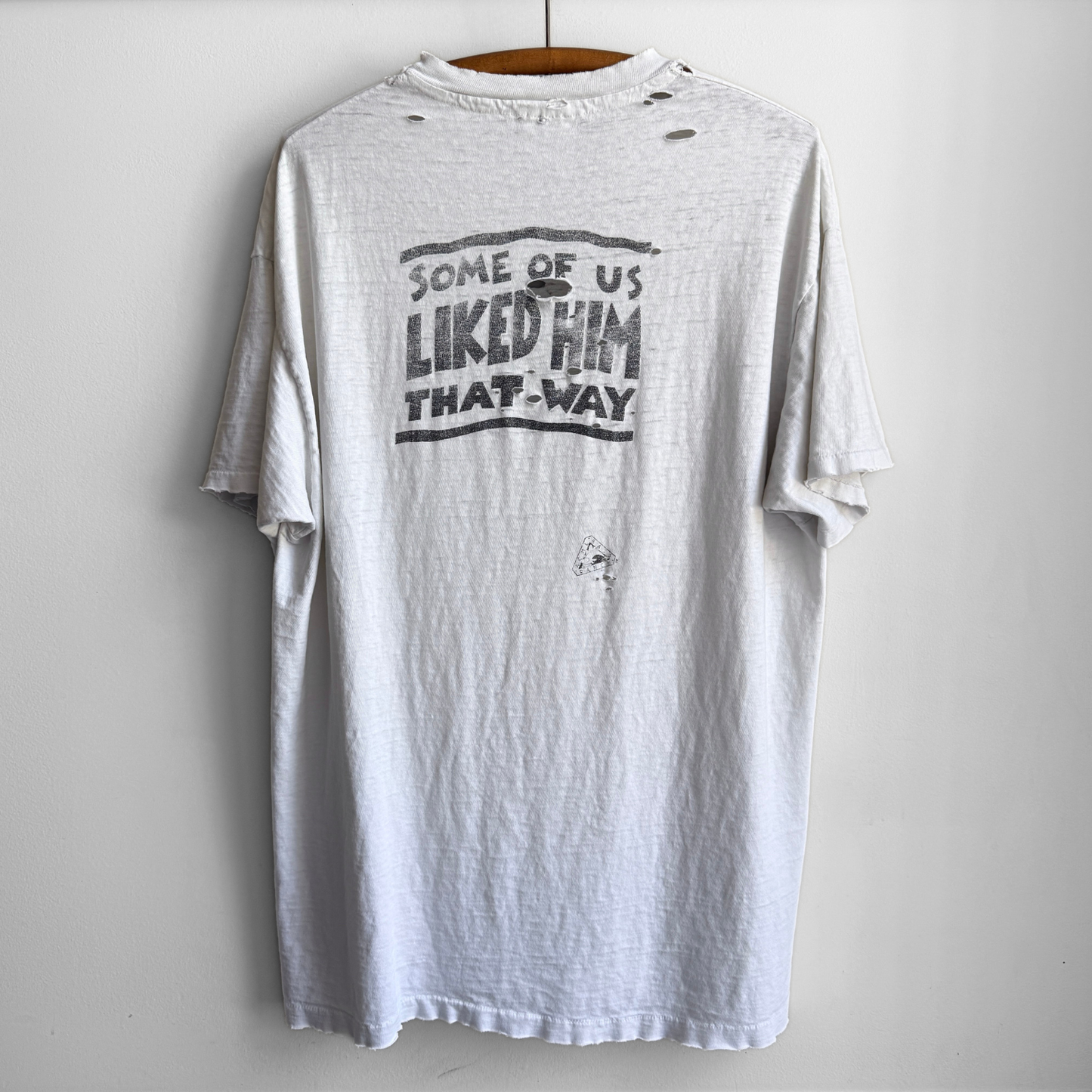 1991 Fat Elvis Fan Club Distressed Tee
