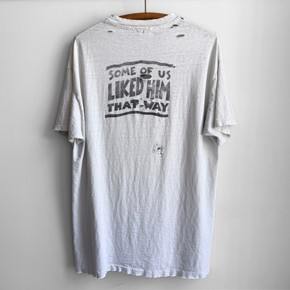 1991 Fat Elvis Fan Club Distressed Tee