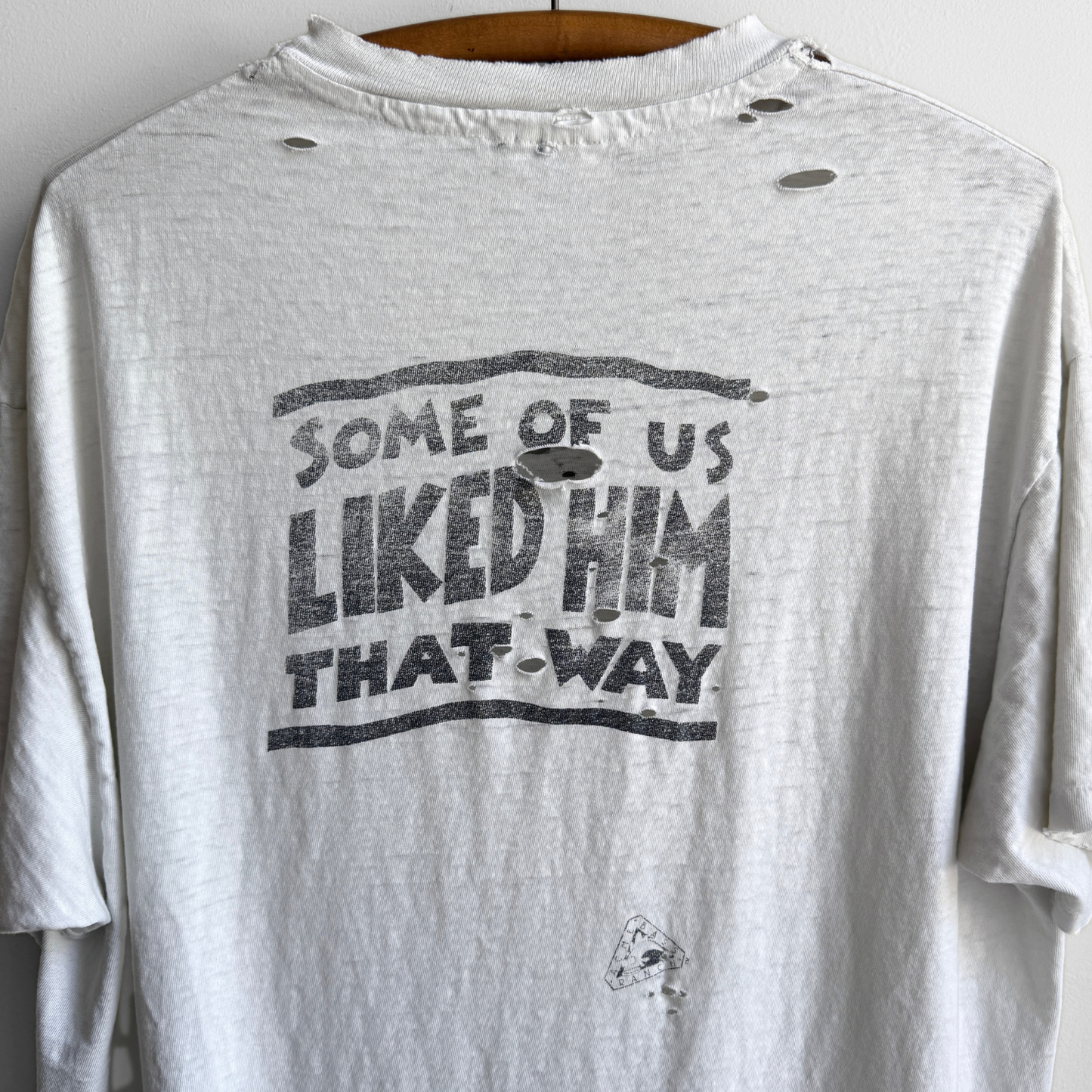 1991 Fat Elvis Fan Club Distressed Tee