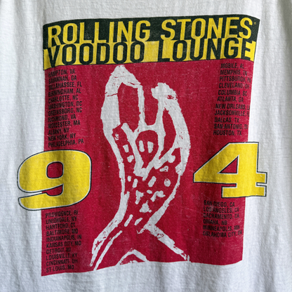 1994 Rolling Stones Voodoo Lounge Tour Tee