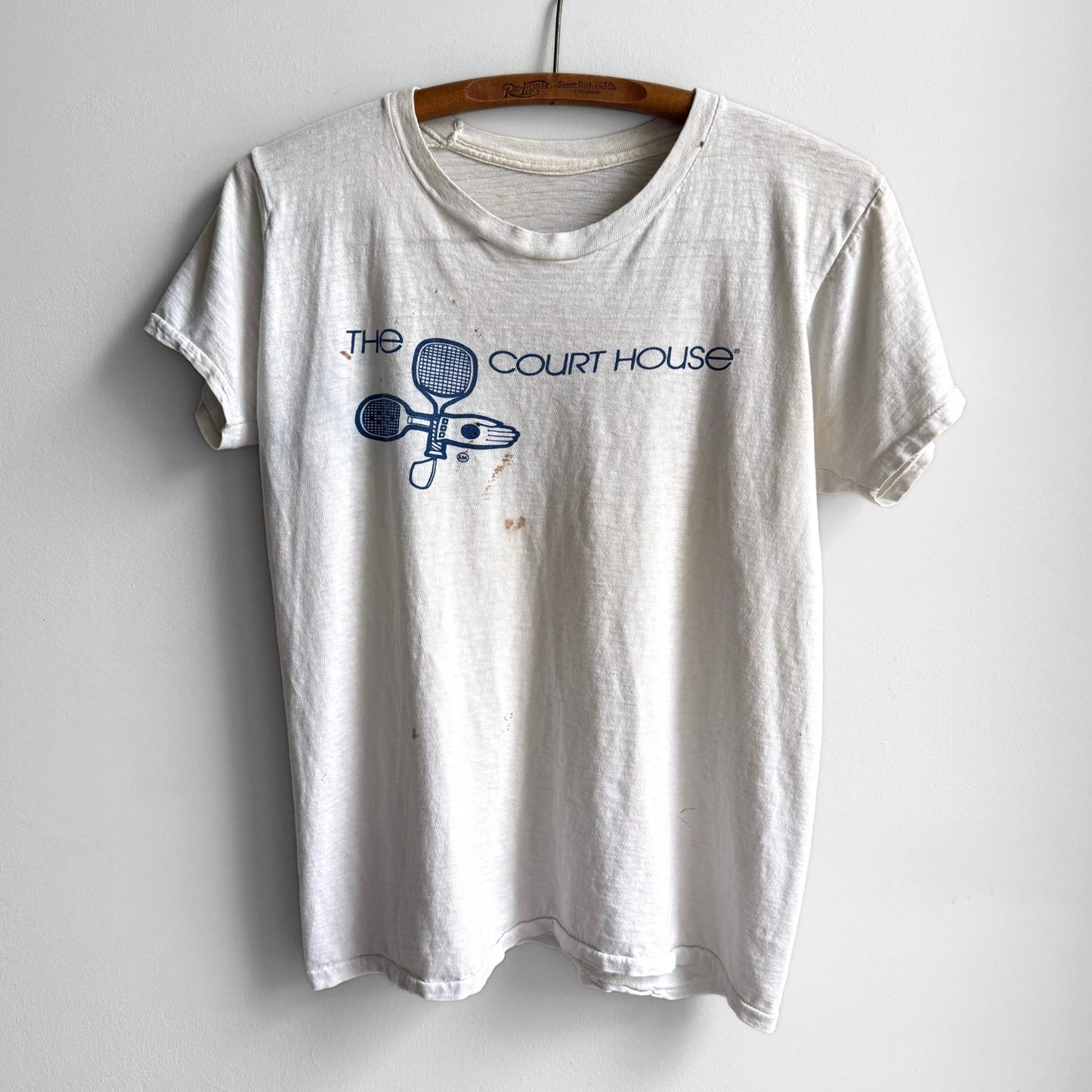 1970s The Court House Tennis Tee
