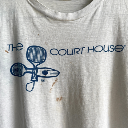 1970s The Court House Tennis Tee