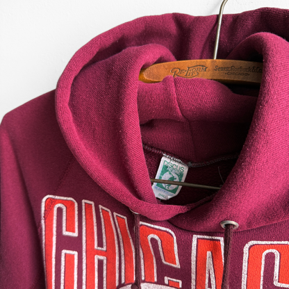 1980s Chicago Bears Team Helmet Hoodie