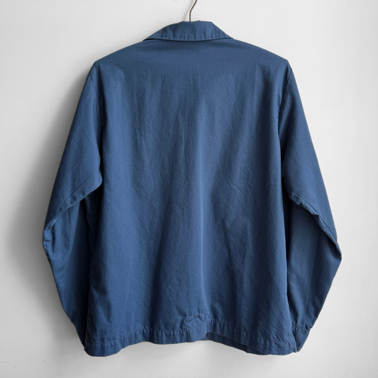 1970s U.S. Navy Blue Pullover Utility Shirt