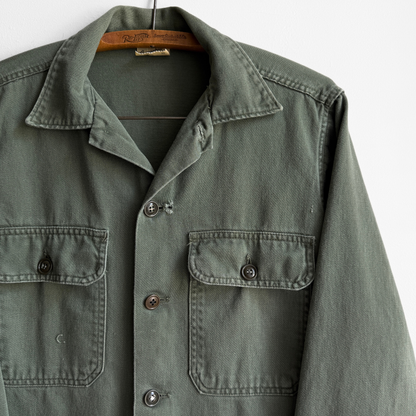 1960s U.S. Army OG 107 Fatigue Shirt