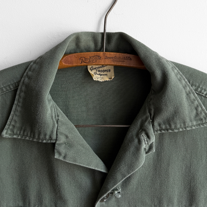 1960s U.S. Army OG 107 Fatigue Shirt