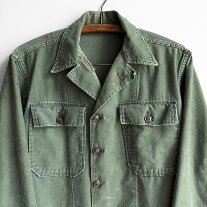 1950s U.S. Army OG 107 Fatigue Shirt