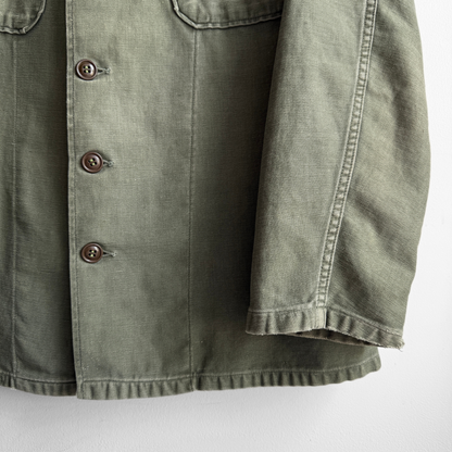 1950s U.S. Army OG 107 Fatigue Shirt