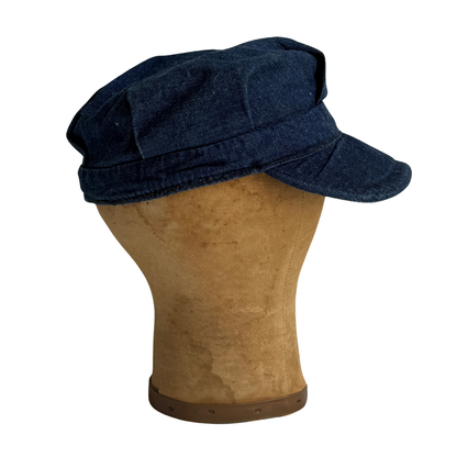 1940s Blue Selvedge Denim Work Cap