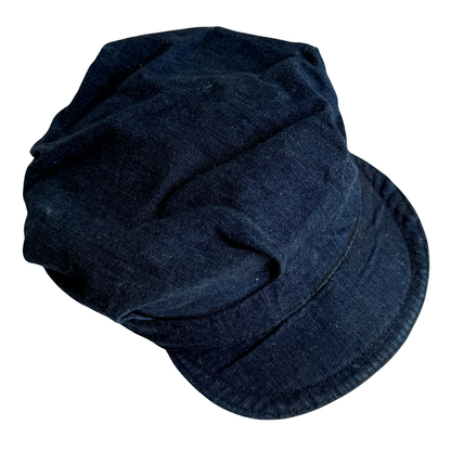 1940s Blue Selvedge Denim Work Cap