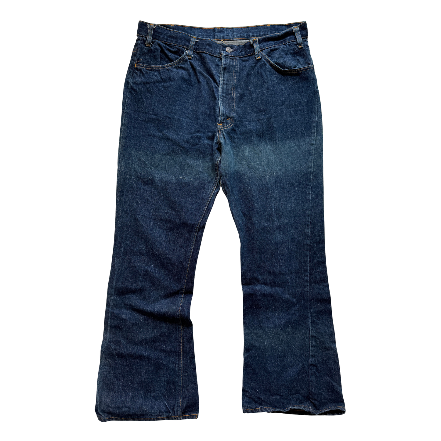 1970s Levi's 646 Orange Tab Jeans (38)