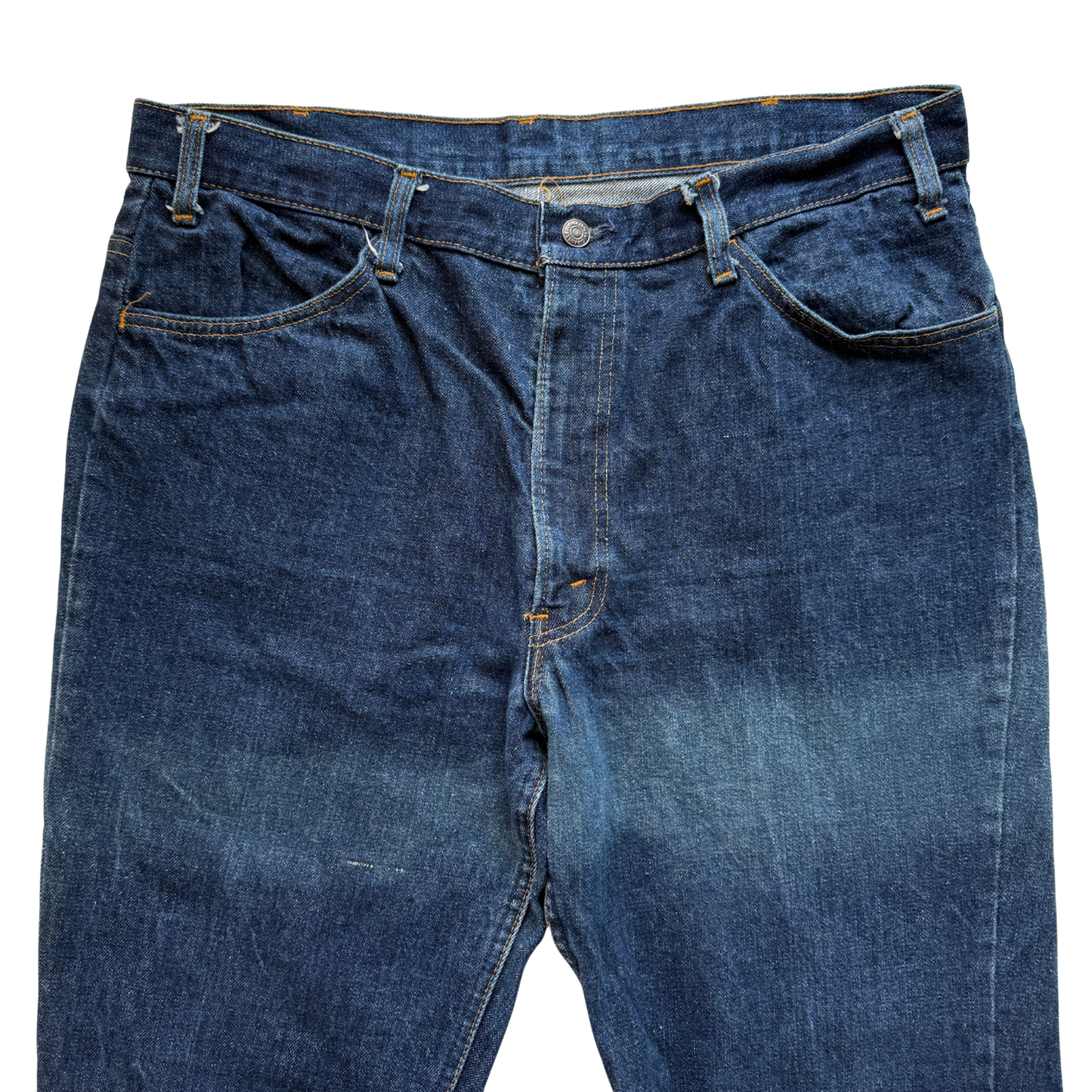 1970s Levi's 646 Orange Tab Jeans (38)