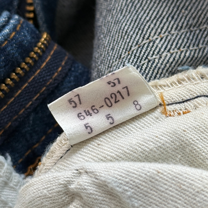 1970s Levi's 646 Orange Tab Jeans (38)