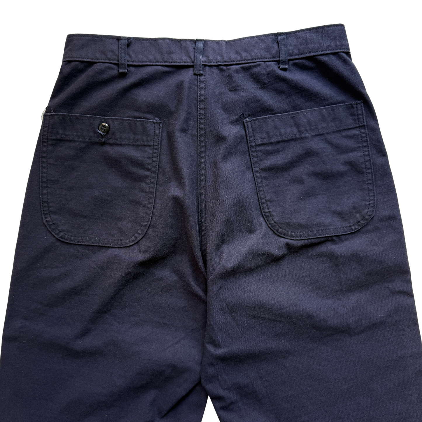 1970s U.S. Navy Dark Blue Utility Pants (30)