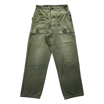 1950s U.S. Army OG 107 Fatigue Pants (32)