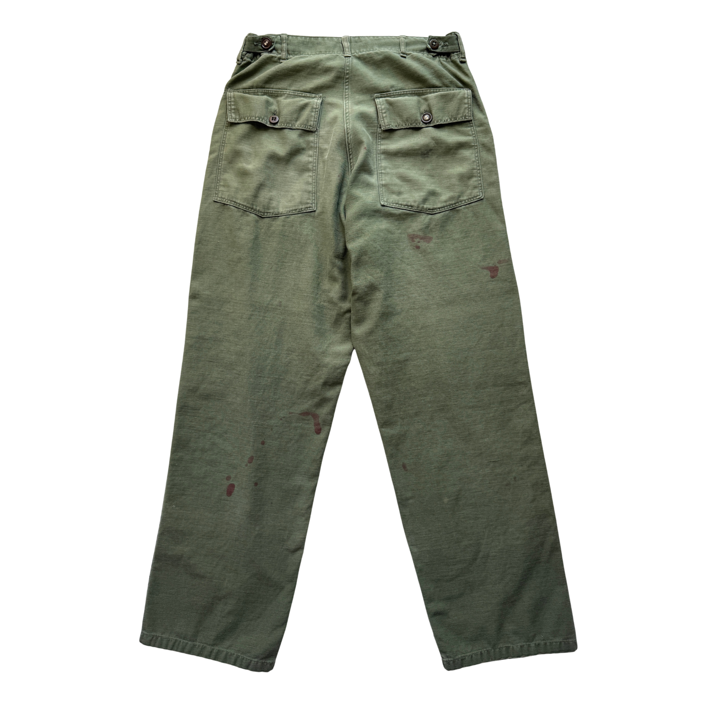 1950s U.S. Army OG 107 Fatigue Pants (32)