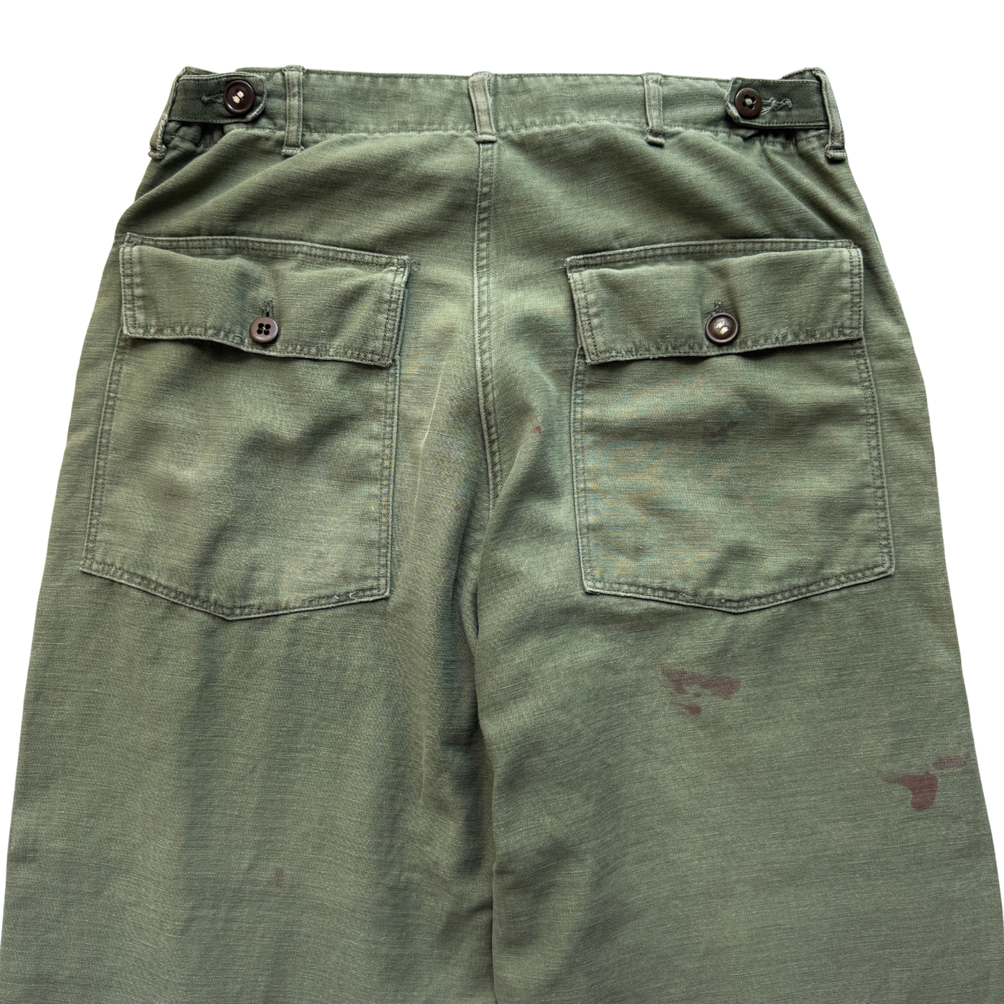 1950s U.S. Army OG 107 Fatigue Pants (32)