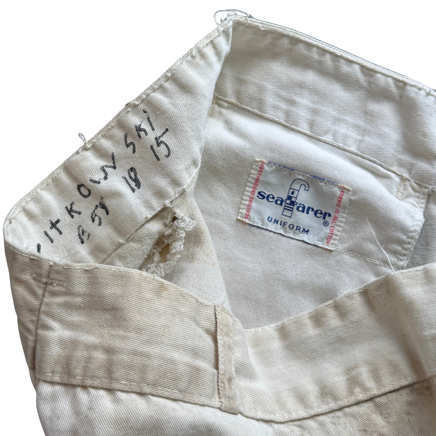 1960s U.S. Navy Seafarer Uniform Pants (32)