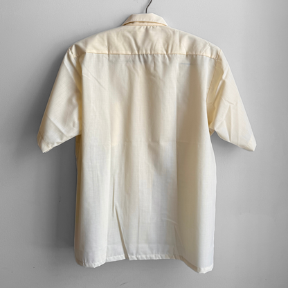 1970s Light Yellow Sport Shirt