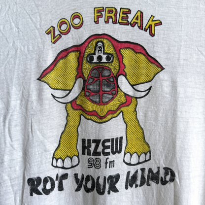 1970s Zoo Freak KZEW 98FM Radio Tee