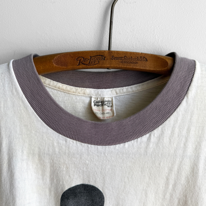 1970s Mickey Mouse Purdue Ringer Tee