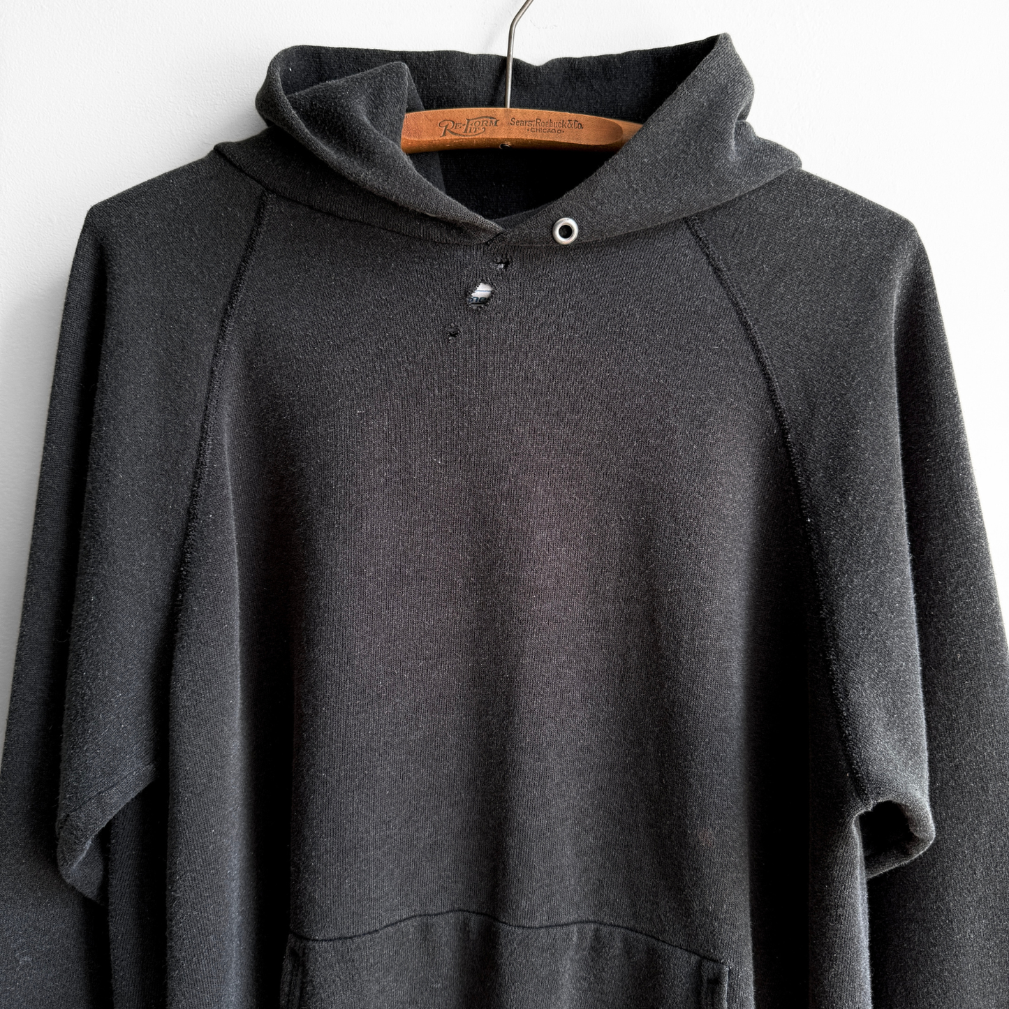 1980s Performance Cycle Distressed Hoodie
