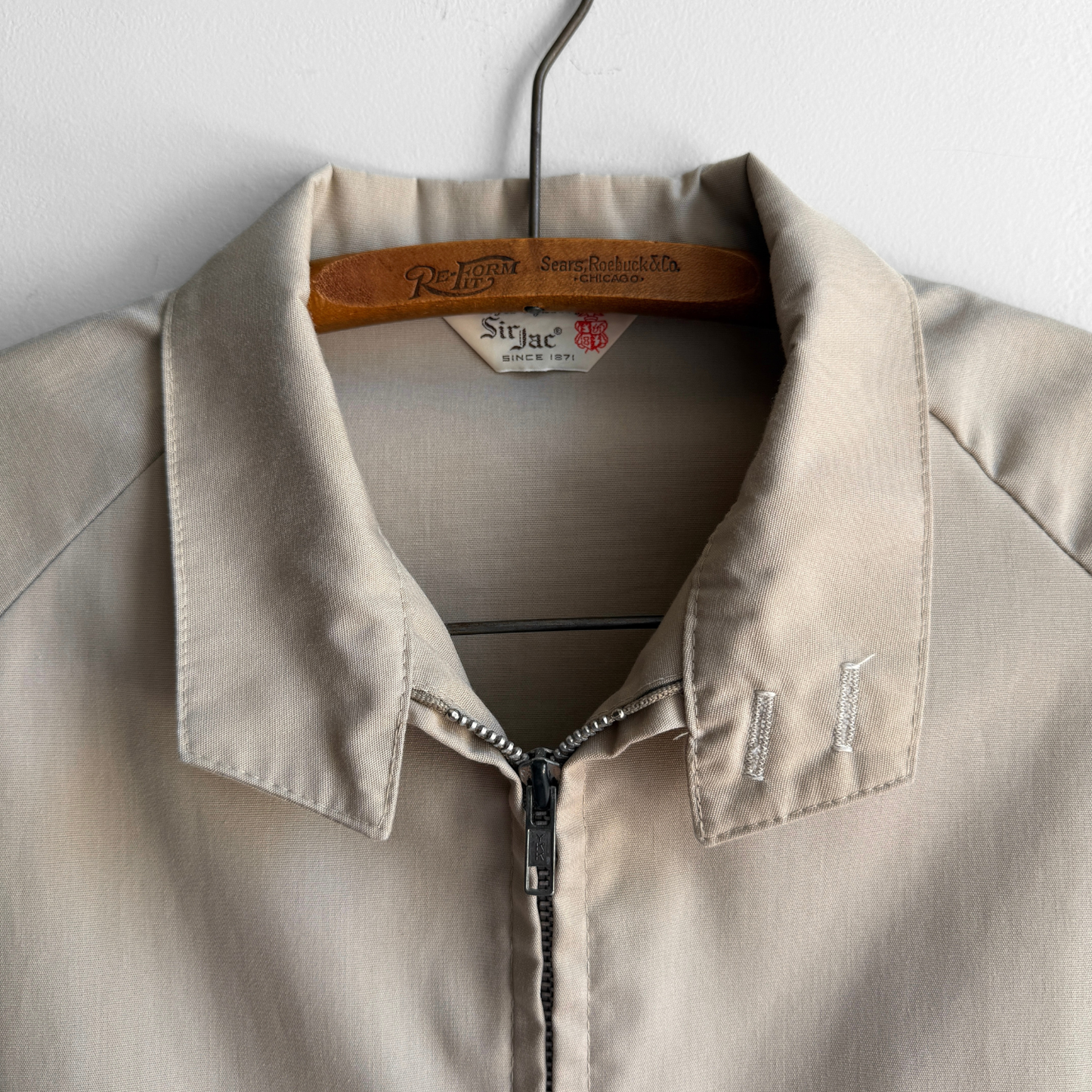1970s Light Tan Harrington Jacket