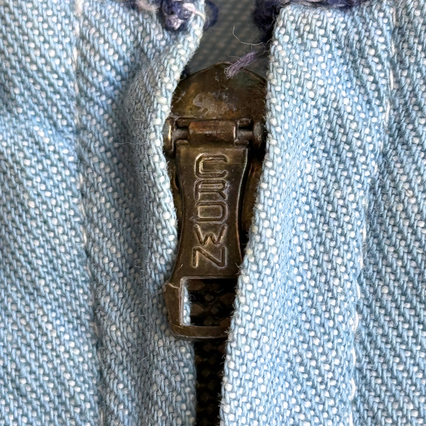 1960s Light Blue Bomber Jacket