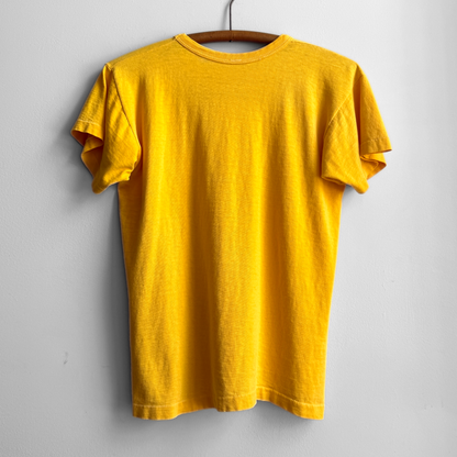 1960s Tri Sigma Sorority Yellow Tee