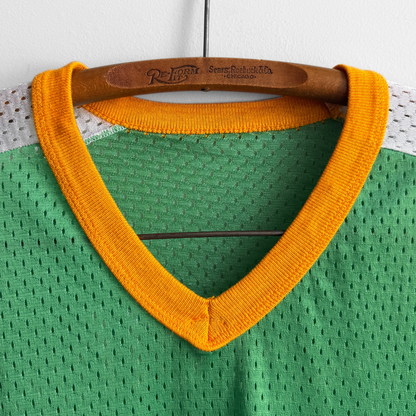 1970s Dorothy's Tap Green Mesh Jersey