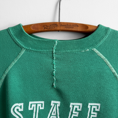 1960s CYO Camp Lawrence Green Sweatshirt