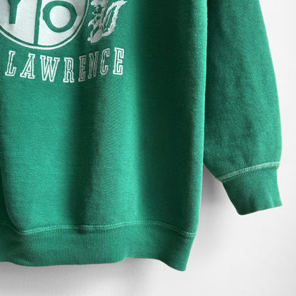 1960s CYO Camp Lawrence Green Sweatshirt