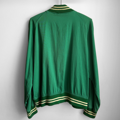 1972 CYO Softball Green Bomber Jacket