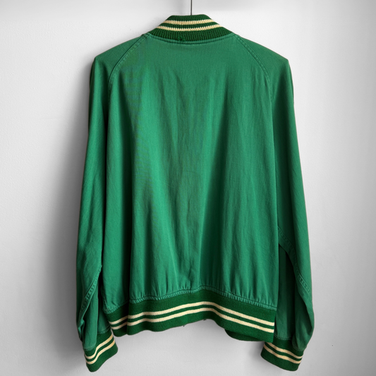 1972 CYO Softball Green Bomber Jacket