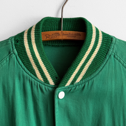 1972 CYO Softball Green Bomber Jacket